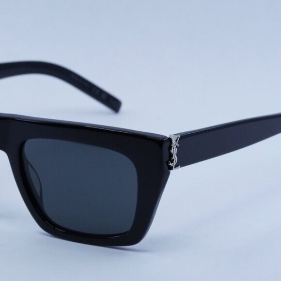 Final Price! Saint Laurent SLM131/F 001 Black Sunglasses - Picture 4 of 9